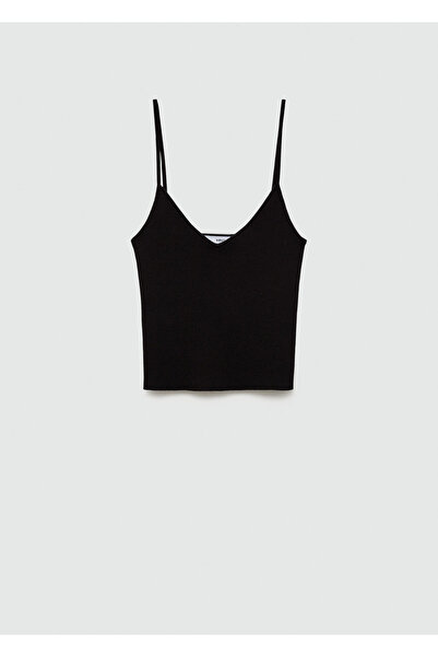 MANGO Чорний жіночий бюстьє 77050340