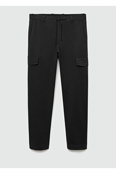 MANGO Gri Erkek Pantolon 77019231