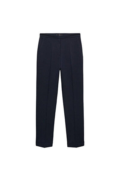 MANGO Parlak Mavi Kadın Pantolon 87050380