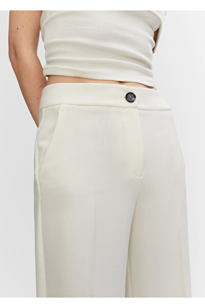 MANGO Natürel Kadın  Pantolon 47434760