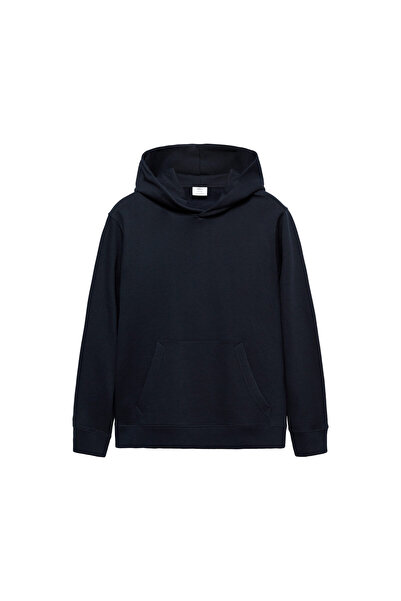 MANGO Lacivert Erkek Sweatshirt 77027115