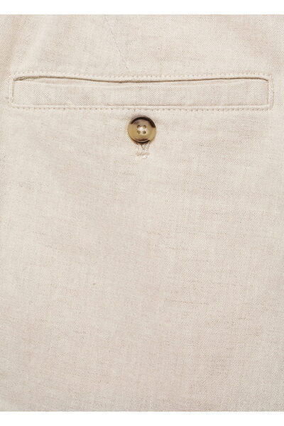 MANGO Woman Natürel Erkek Pantolon 77010569