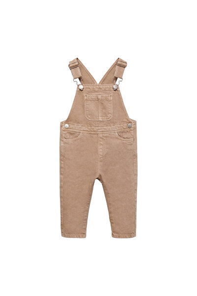 MANGO Köstebek Grisi Erkek Bebek Tulum 77073665