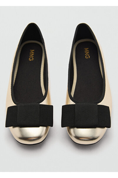 MANGO Altın Kız Çocuk Klasik Ayakkabı 77098278