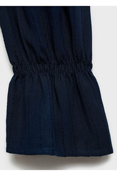 MANGO Lacivert Kız Çocuk Elbise 77086742