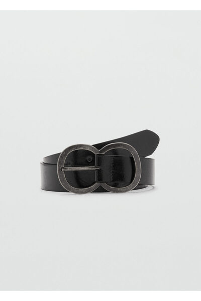 MANGO Black Girl's Belt 77085973