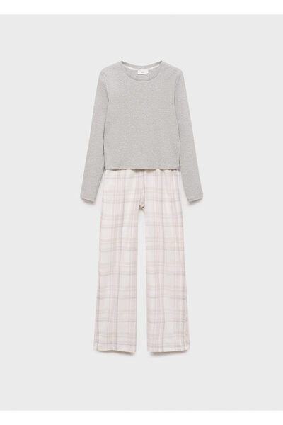 MANGO BEIGE Kız Çocuk Pijama Altı 77046728
