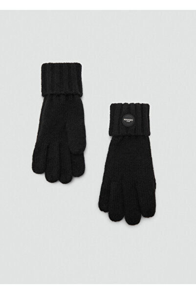 MANGO Black Boy's Gloves 77055993