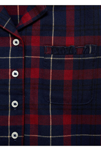 MANGO Koyu Kızıl Kız Bebek Pijama Altı 77018271