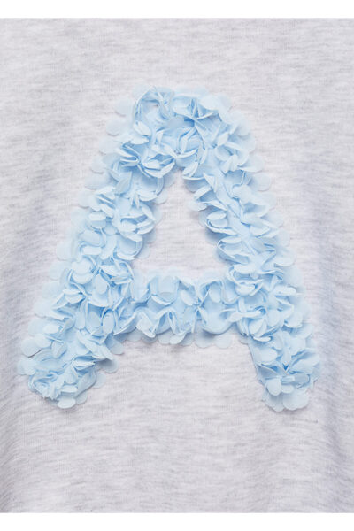 MANGO Açık Gri Kız Çocuk Sweatshirt 77036007