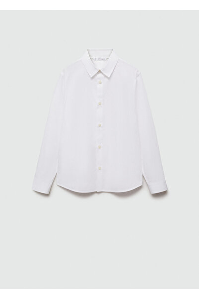 MANGO Біла сорочка для хлопчиків 77014777