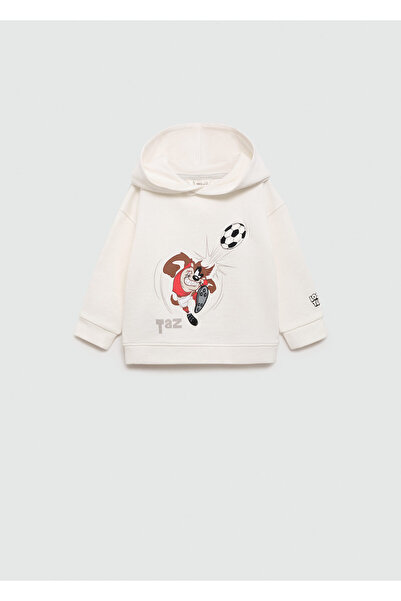 MANGO Hanorac alb pentru bebelusi