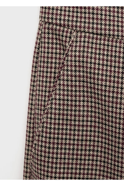 MANGO Koyu Kizil Kadın Pantolon 87090615