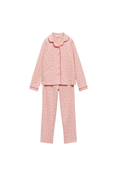MANGO Pembe Kız Çocuk Pijama Altı 77019034