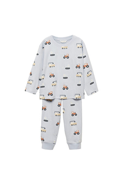 MANGO Gök mavisi Erkek Bebek Pijama Altı 87050629