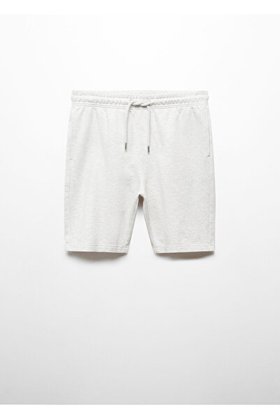 MANGO Açık Gri Erkek Şort & Bermuda 67065983