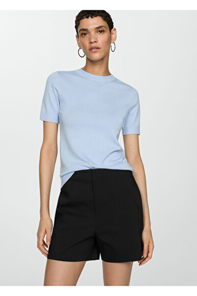 MANGO Siyah Kadın Şort & Bermuda 77170566