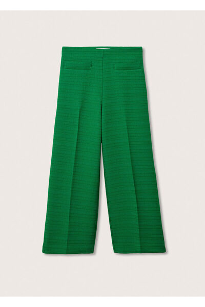 MANGO Woman Yeşil Kadın Pantolon  27006310