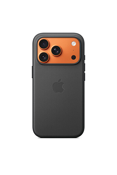 Apple iPhone 17 Pro için MagSafe özellikli Tech Dokuma Kılıf - Siyah