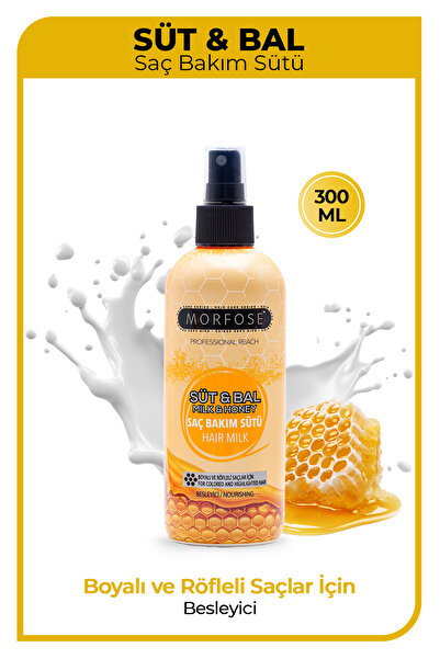 Morfose Süt & Bal Saç Sütü 300 ml - Besleyici