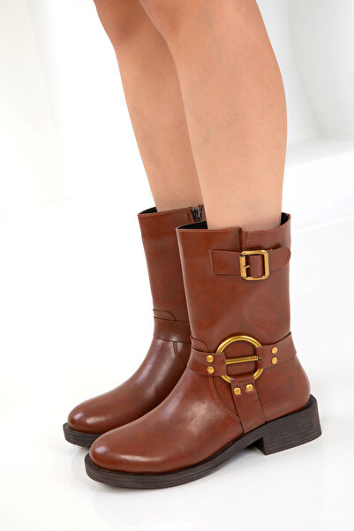 SOHO Tan Women's Boots&Booties 20857