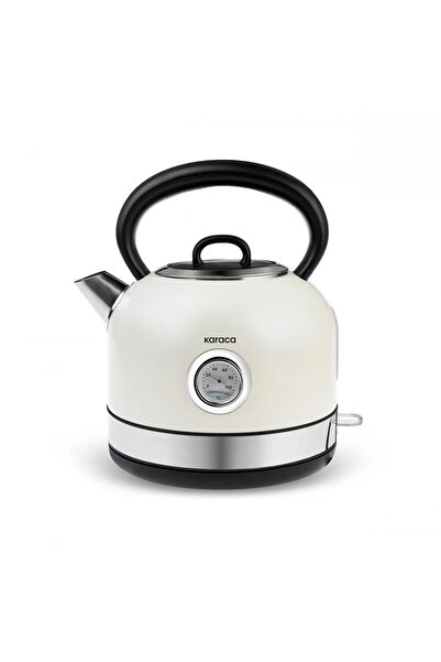 Karaca Retro Cream 2200W Kettle - 2202 Model Kettle