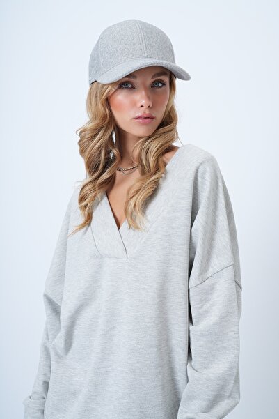 Trend Alaçatı Stili Pălărie cu vizor Grimelange pentru femei ALC-X14594