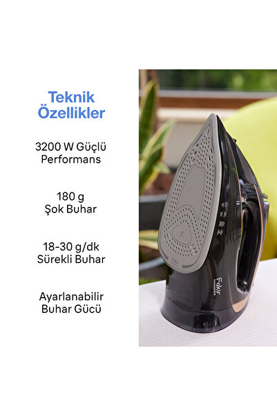 Fakir Onyx Steam Iron