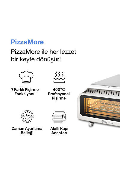 Fakir Pizzamore Multifonksiyonel Pizza Fırını
