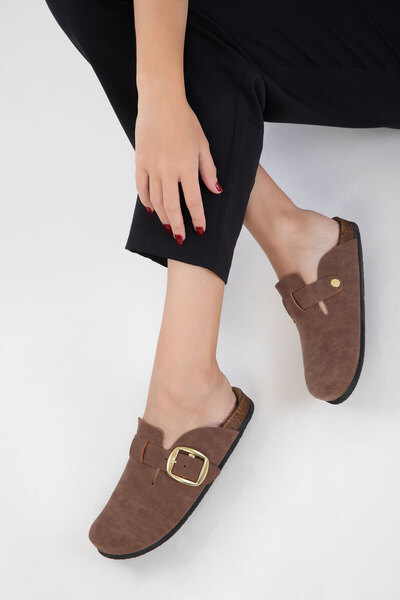 SOHO Tan Women's Slippers 20908
