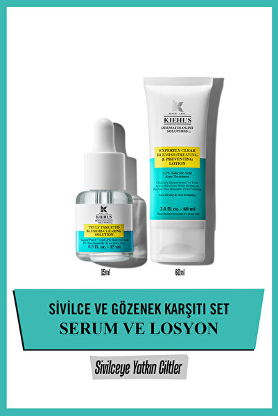 Kiehl's Sıvı Sivilce Bandı & Losyonu 2’li Set