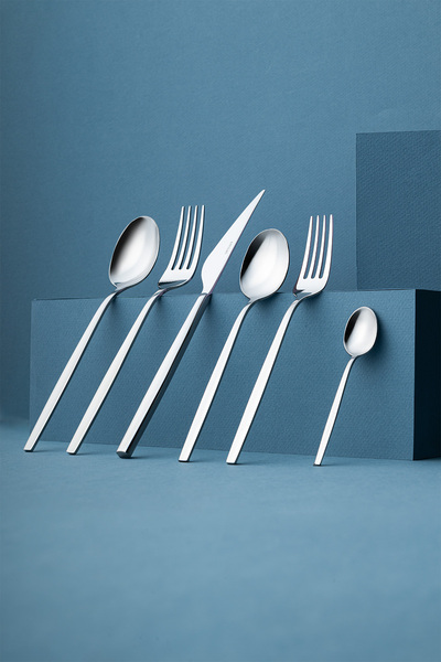 Emsan Evelyn 72 Piece 12 Person Cutlery Set with Luxury Box