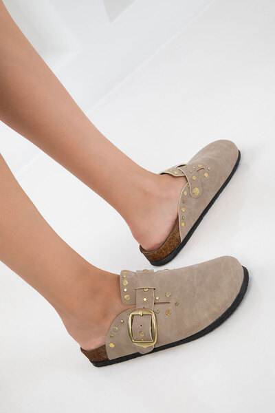 SOHO Bej Kadın Terlik 20898