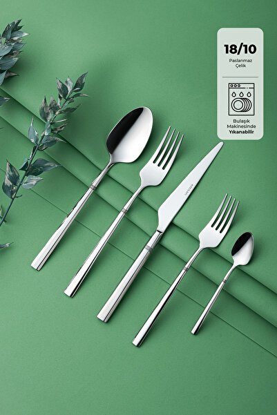 Emsan Penta 30 Parça 6 Kişilik Çatal Kaşık Bıçak Takımı