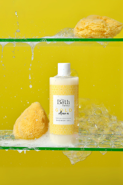 THE BATH FACTORY Gold Aura Nemlendirici Ve Besleyici Mistik Kokulu Duş Jeli 400 ml