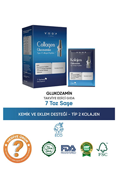 VOOP Kompleks Formülü Tip 2 Collagen Glukozamin - 7 Toz Saşe