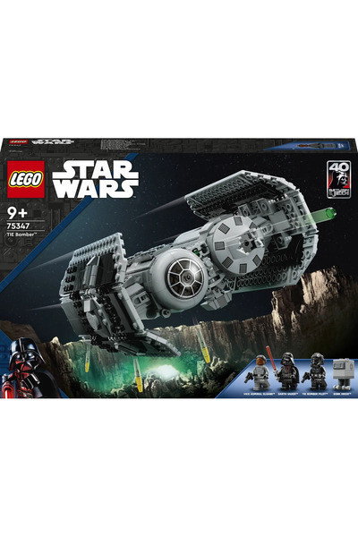 LEGO ®   Star Wars ™   Tie Bomber 75347 - 9+ Creative Toy Building Set (625Pieces)