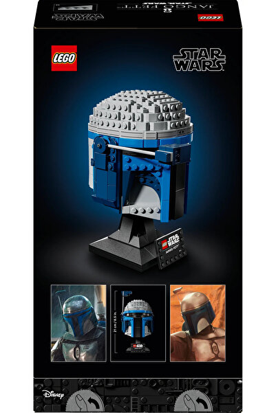LEGO ®   Star Wars: Attack of the Clones Jango Fett ™   Helmet 75408 - Model Building Kit for Adults (616P)