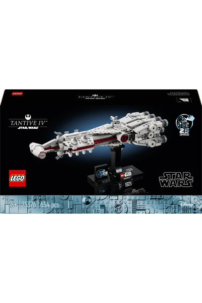 LEGO ® Star Wars™ Tantive IV™ 75376 - Yetişkinler için Koleksiyonluk Starship Modeli Yapım Seti (654P)