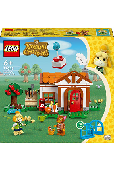LEGO ® Animal Crossing™ Isabelle Ev Ziyaretinde 77049 - 6+ Çocuklar için Oyuncak Yapım Seti (389P)