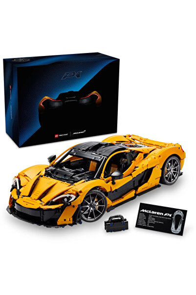 LEGO ®   Technic Mclaren P1 ™   42172 - Displayable Car Model Building Kit for Adults (3893P)