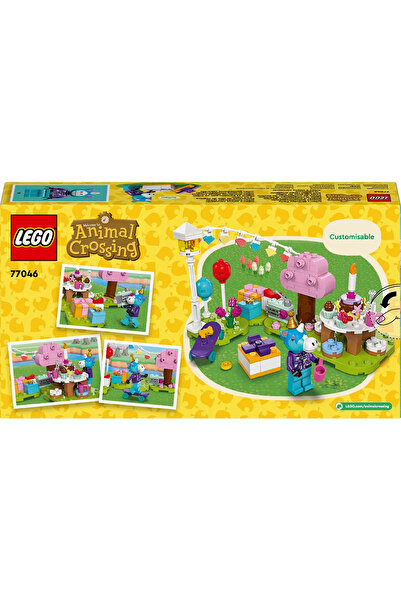 LEGO ® Animal Crossing™ Julian Doğum Gününü Kutluyor 77046 - 6+ Oyuncak Yapım Seti (170P)