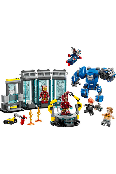 LEGO ® ǀ Marvel Iron Man’in Laboratuvarı: Zırh Salonu 76315 - 8+ Yaratıcı Oyuncak Yapım Seti (384P)