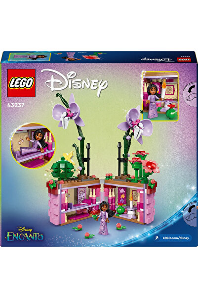 LEGO Disney princezna Isabela a květináč 43237 - Stavebnice pro 9 a více let (641 DÍLKŮ)