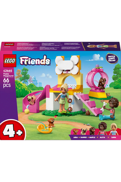 LEGO ® Friends Yavru Köpek Oyun Parkı 42665 - 4+ Çocuklar için Yaratıcı Oyuncak Yapım Seti (66P)