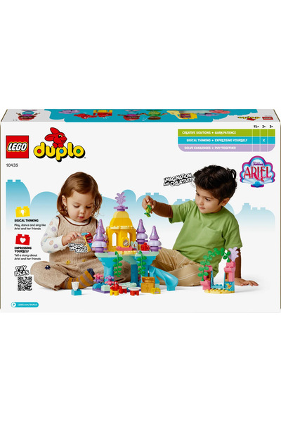 LEGO ® DUPLO® | Disney Ariel’in Sihirli Su Altı Sarayı 10435 - 2+ Eğitici Oyuncak Yapım Seti (116P)