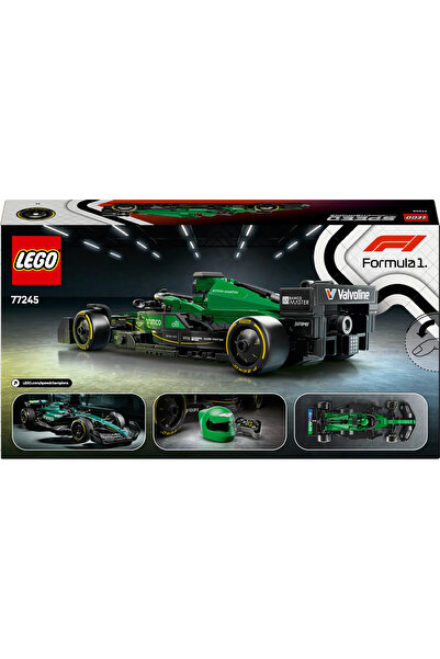 LEGO Speed Champions Aston Martin Aramco F1 AMR24 Race Car 77245 Toy - 10+ Building Set (269 Pieces)
