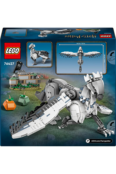 LEGO ®   Harry Potter ™   Şahgaga 76427 - 9+ Hippogriff Model Building Kit for Harrypotter Fans (723P)