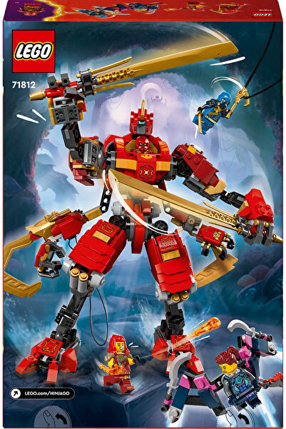 LEGO ® NINJAGO® Kai’nin Ninja Tırmanma Robotu 71812 - 9+ Çocuklar için Yaratıcı Oyuncak Yapım Seti (623P)