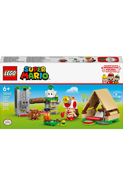 LEGO ® Super Mario™ Captain Toad Kampı 72040 - 6+ Çocuklar için Yaratıcı Oyuncak Yapım Seti (159P)